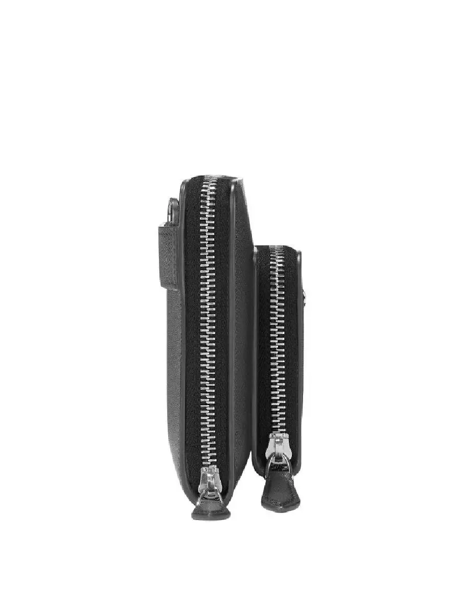 Кожаная сумка Montblanc Sartorial на молнии — изображение 3 из 4, серый