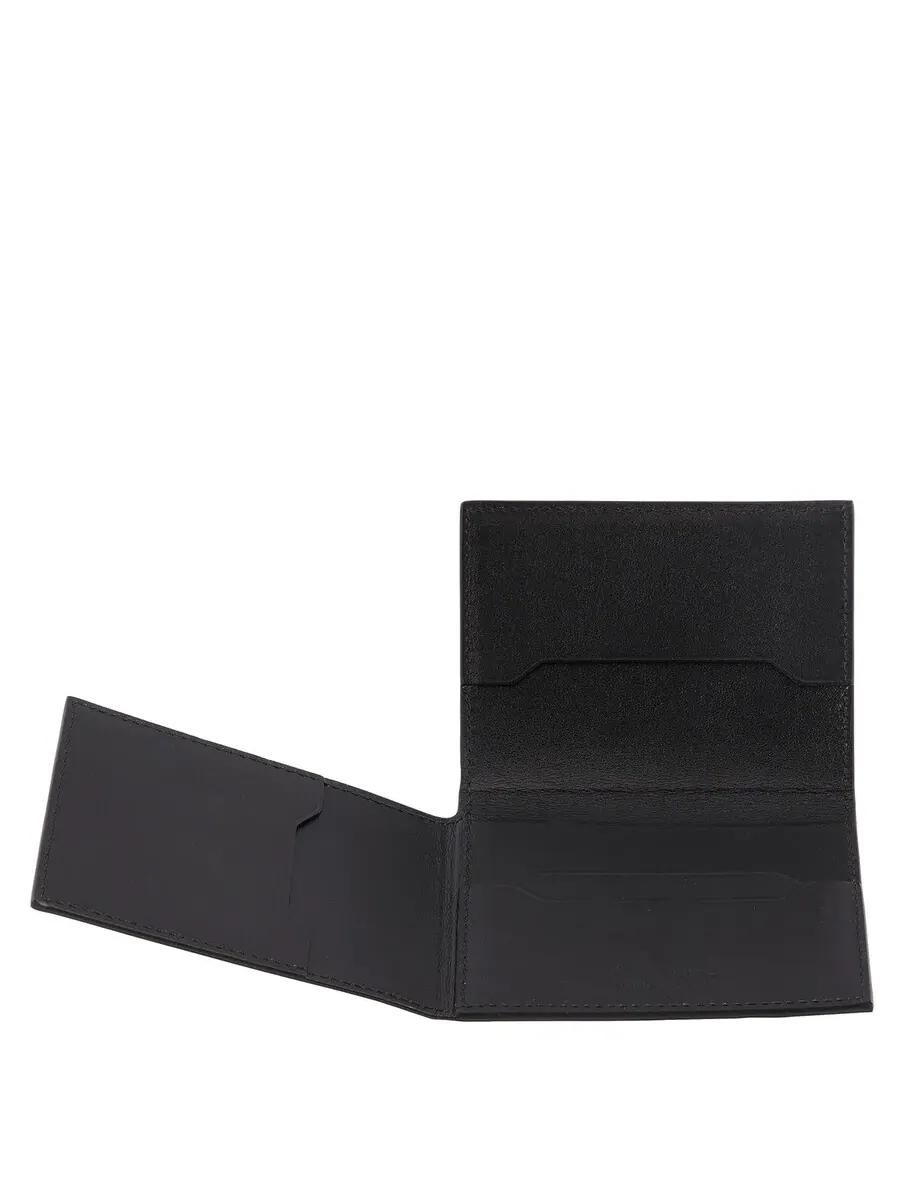 Кожаный держатель для карт Montblanc Soft Trio на 4 карточки — изображение 4 из 4, черный