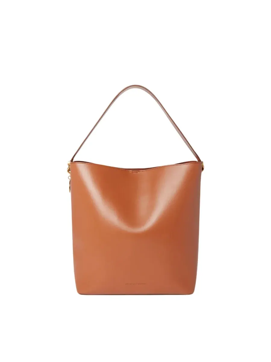 Сумка-тоут Stella McCartney Frayme из искусственной кожи — изображение 1 из 3, коричневый