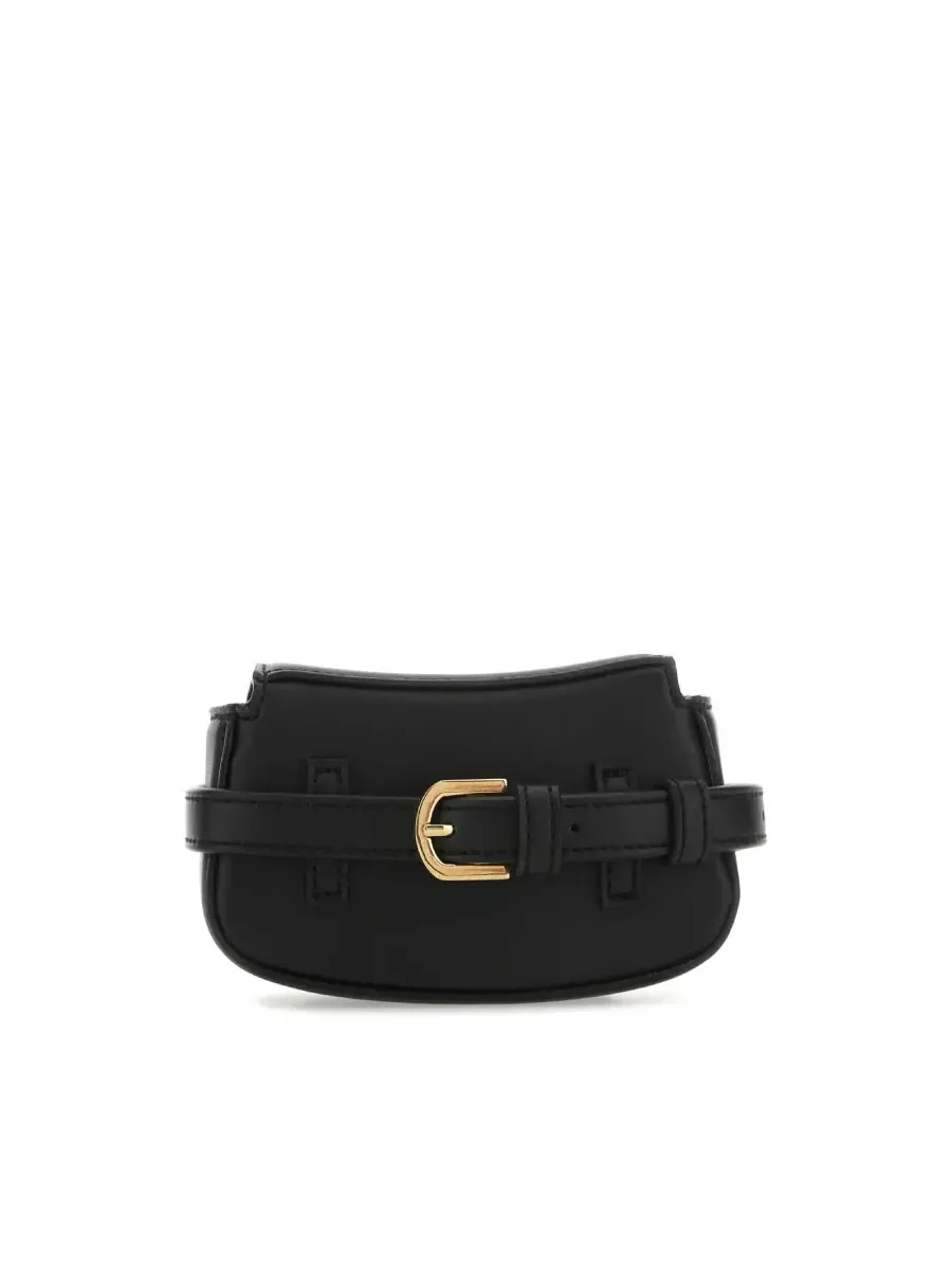 Поясная сумка Stella McCartney с логотипом S-Wave — изображение 2 из 3, черный