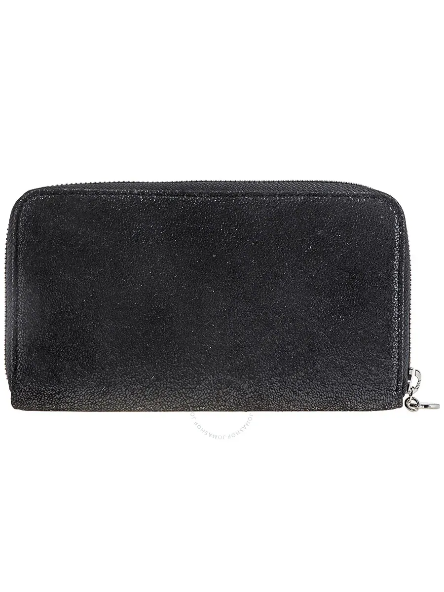 Кошелек Stella McCartney Zip Around Falabella — изображение 2 из 2, черный