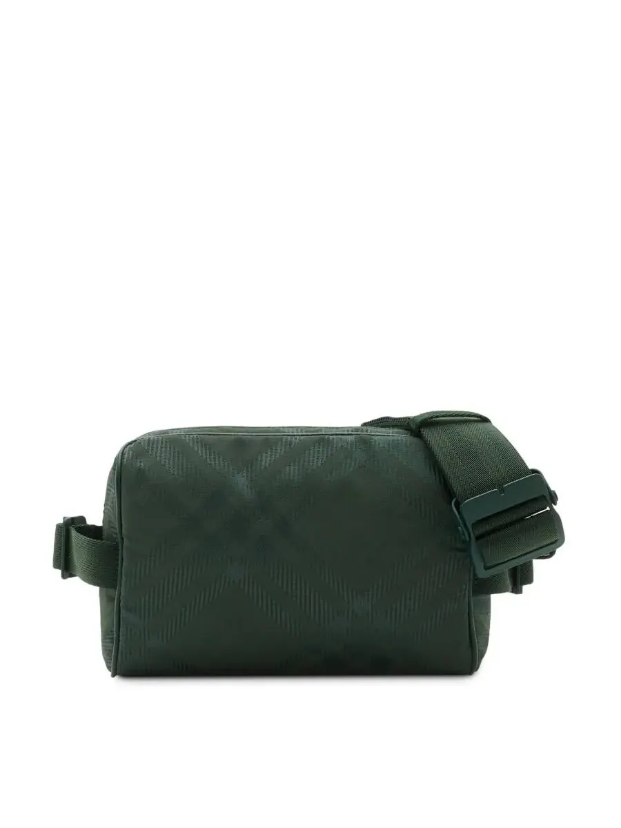 Сумка-пояс из жаккарда с узором Burberry Check — 1