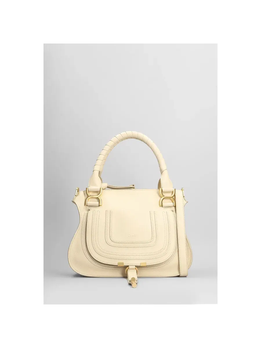 Сумка Chloé Small Marcie из зернистой кожи — 1