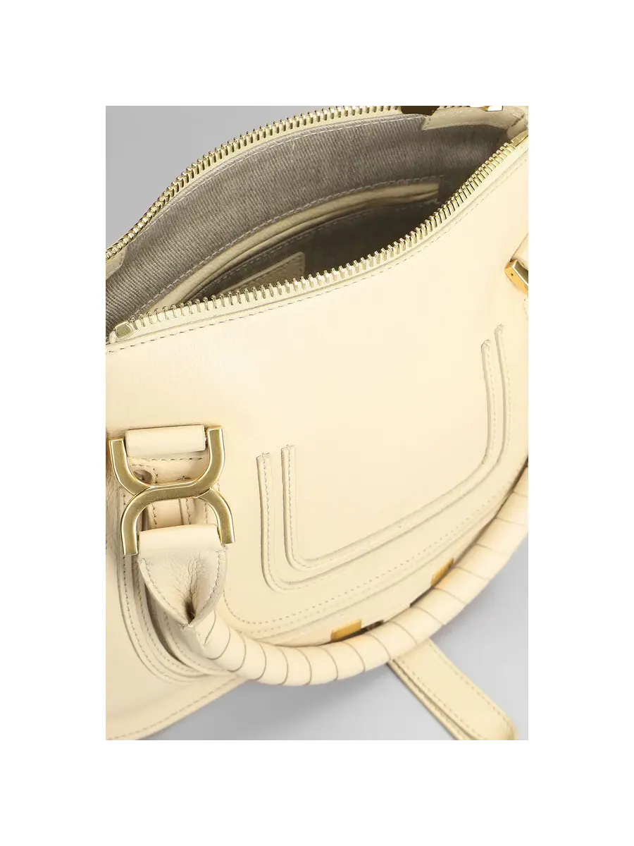 Сумка Chloé Small Marcie из зернистой кожи — 4