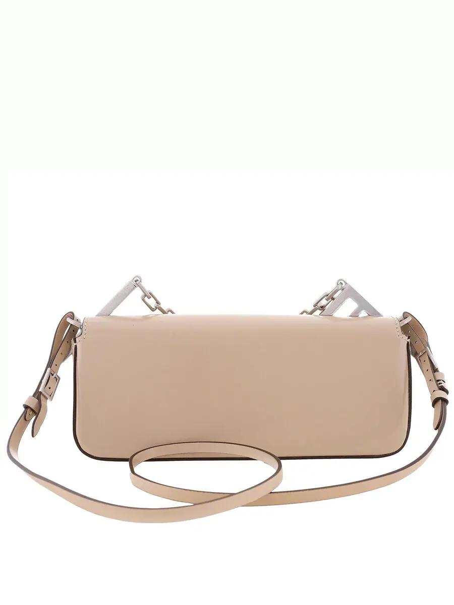 Сумка через плечо Fendi First Sight Flap — изображение 4 из 5, бежевый