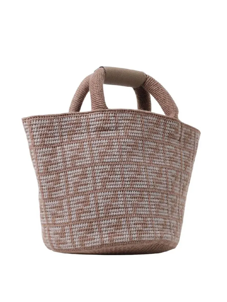 Сумка-тоут Fendi из жаккарда с мотивом FF — 2