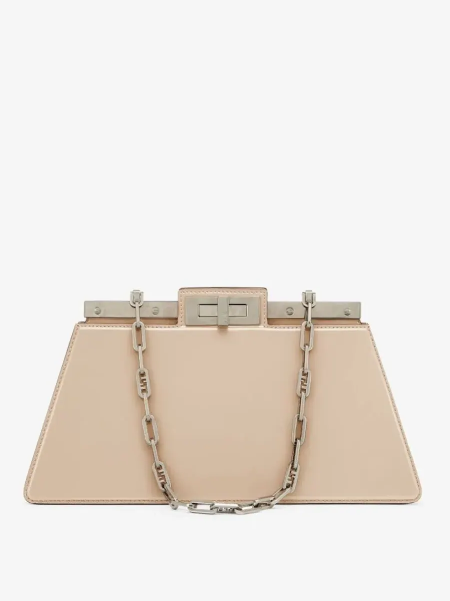Средняя сумка Fendi Peekaboo Cut — изображение 1 из 5, бежевый