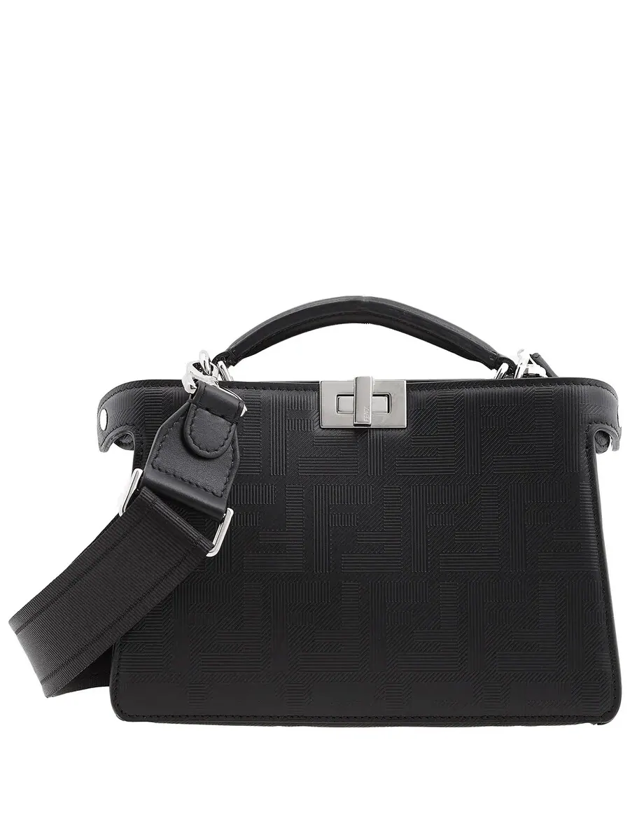Кожаная сумка через плечо Fendi Peekaboo ISeeU — 1