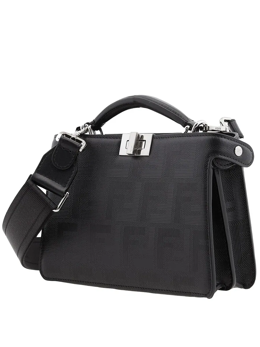 Кожаная сумка через плечо Fendi Peekaboo ISeeU — 3