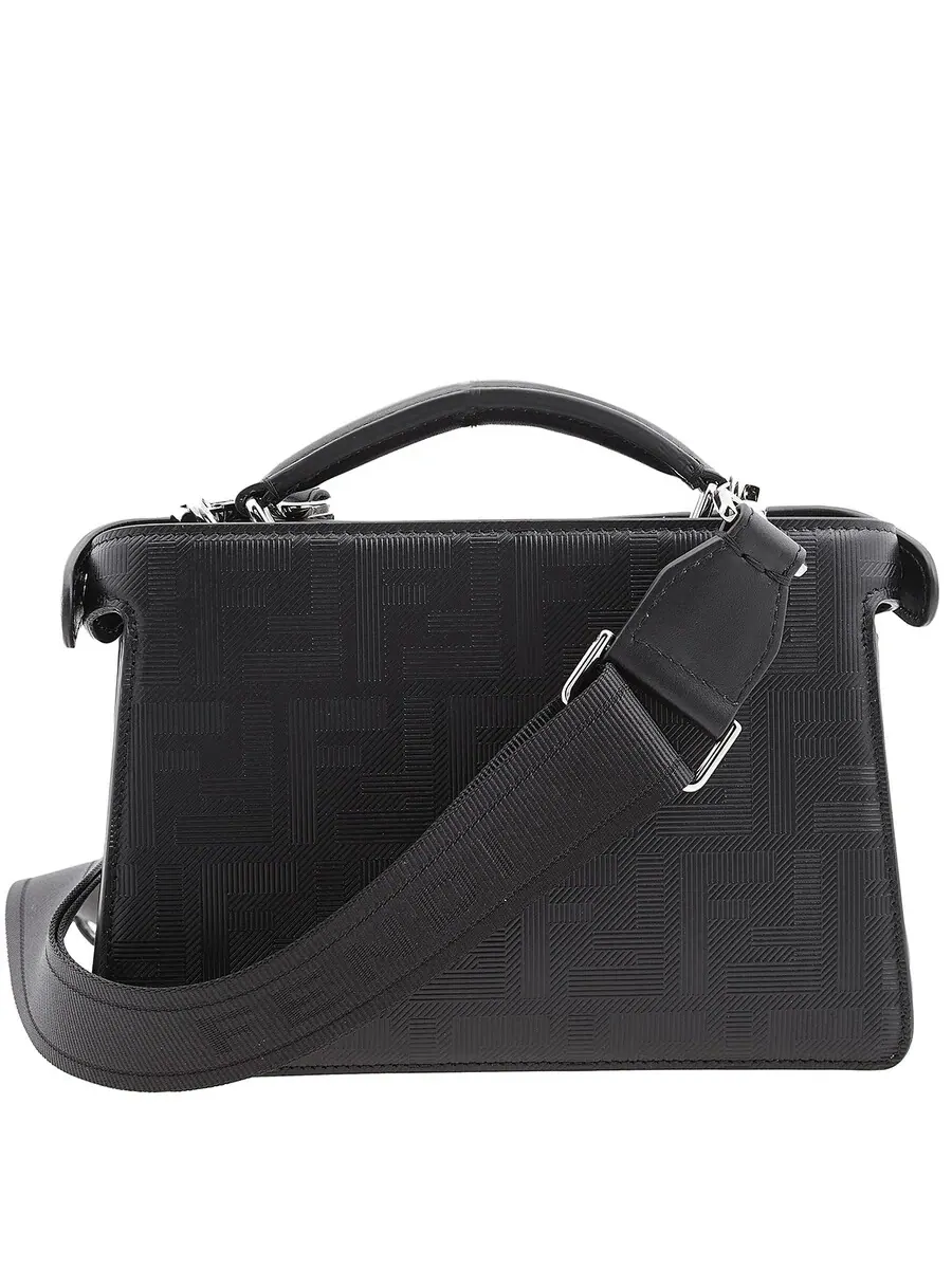 Кожаная сумка через плечо Fendi Peekaboo ISeeU — 4