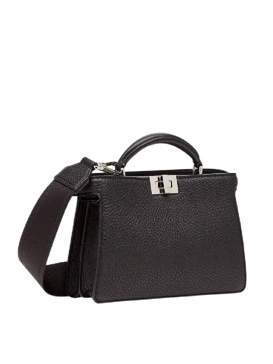 Кожаная сумка через плечо Fendi Peekaboo — 3