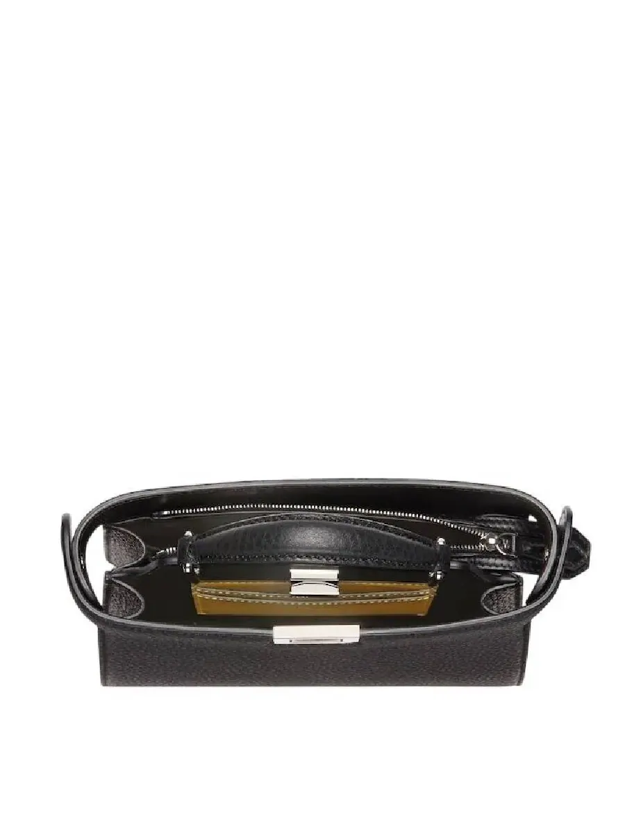 Кожаная сумка через плечо Fendi Peekaboo — 4