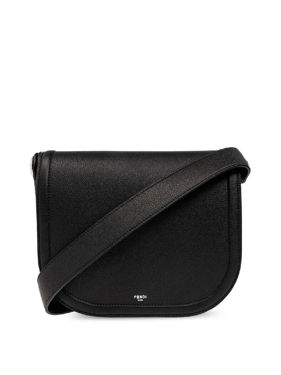 Кожаная сумка-мессенджер Fendi Roma Chiodo — 1