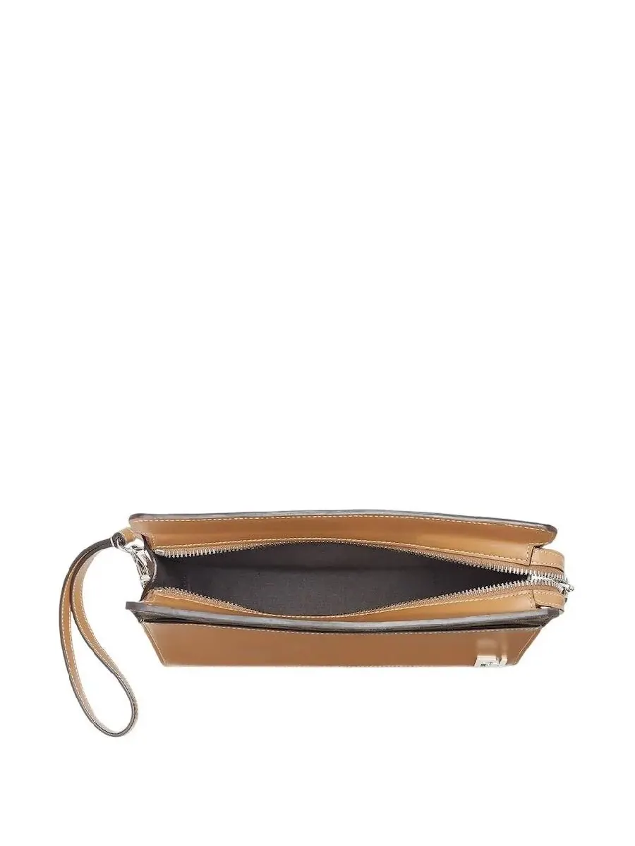 Сумка-клатч Fendi с аппликацией квадратного логотипа — 4