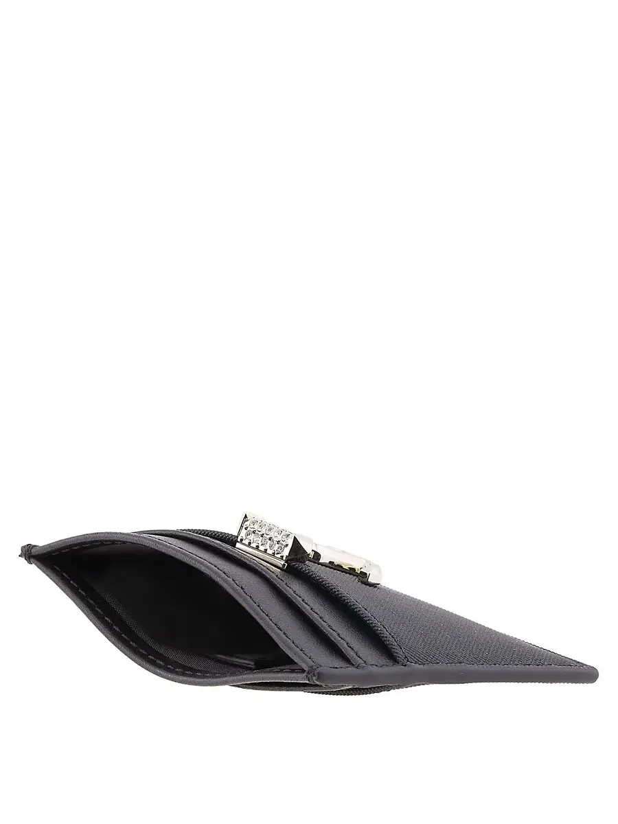 Кожаный держатель для карт Jimmy Choo JC Emblem — изображение 5 из 5