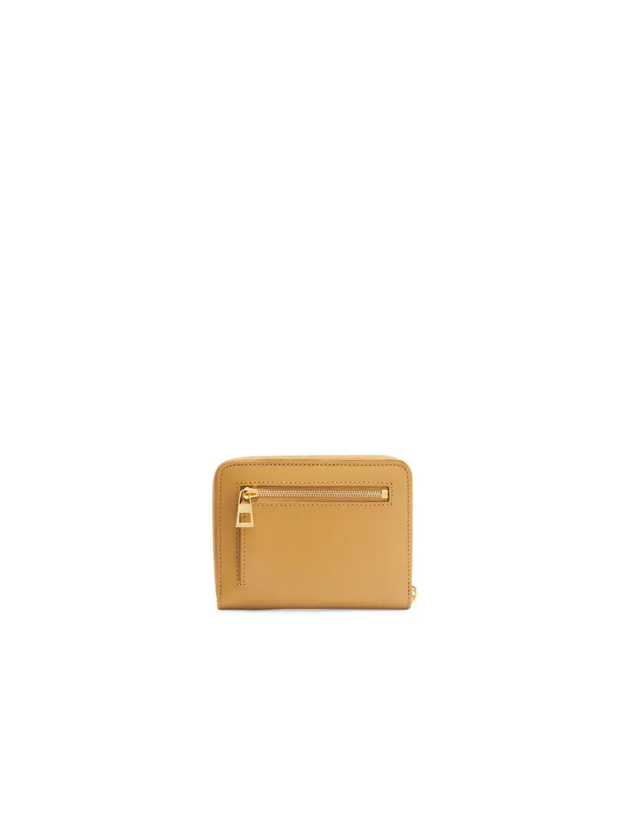 Кошелек Loewe Knot Compact Zip Around - Сахара/Багровый — изображение 2 из 4, сахара/красный