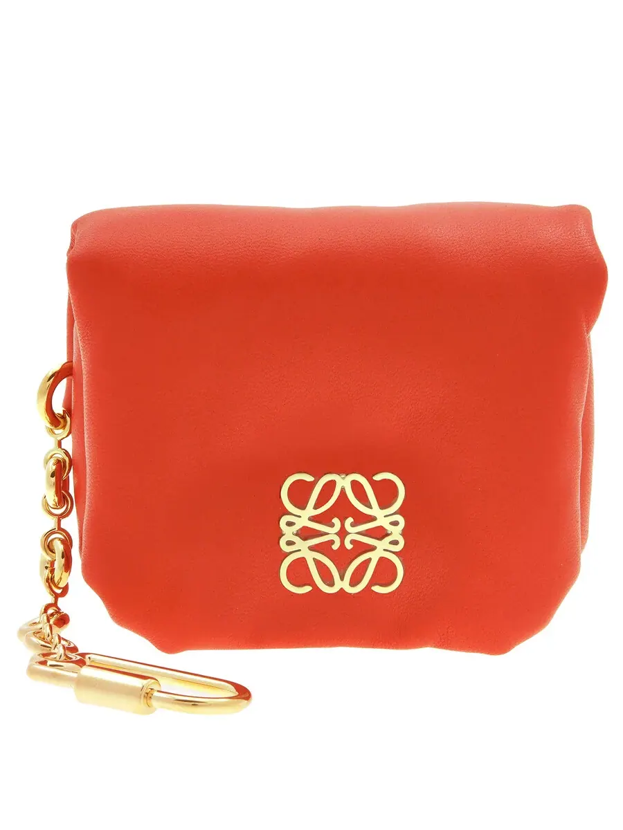 Сумка Loewe Puffer Calfskin Goya Case — изображение 1 из 4, оранжевый