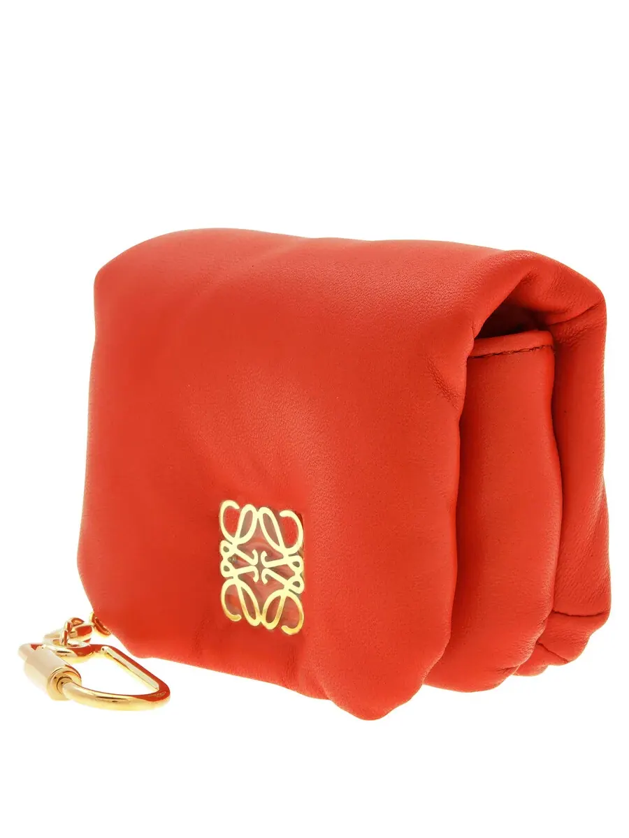 Сумка Loewe Puffer Calfskin Goya Case — изображение 2 из 4, оранжевый