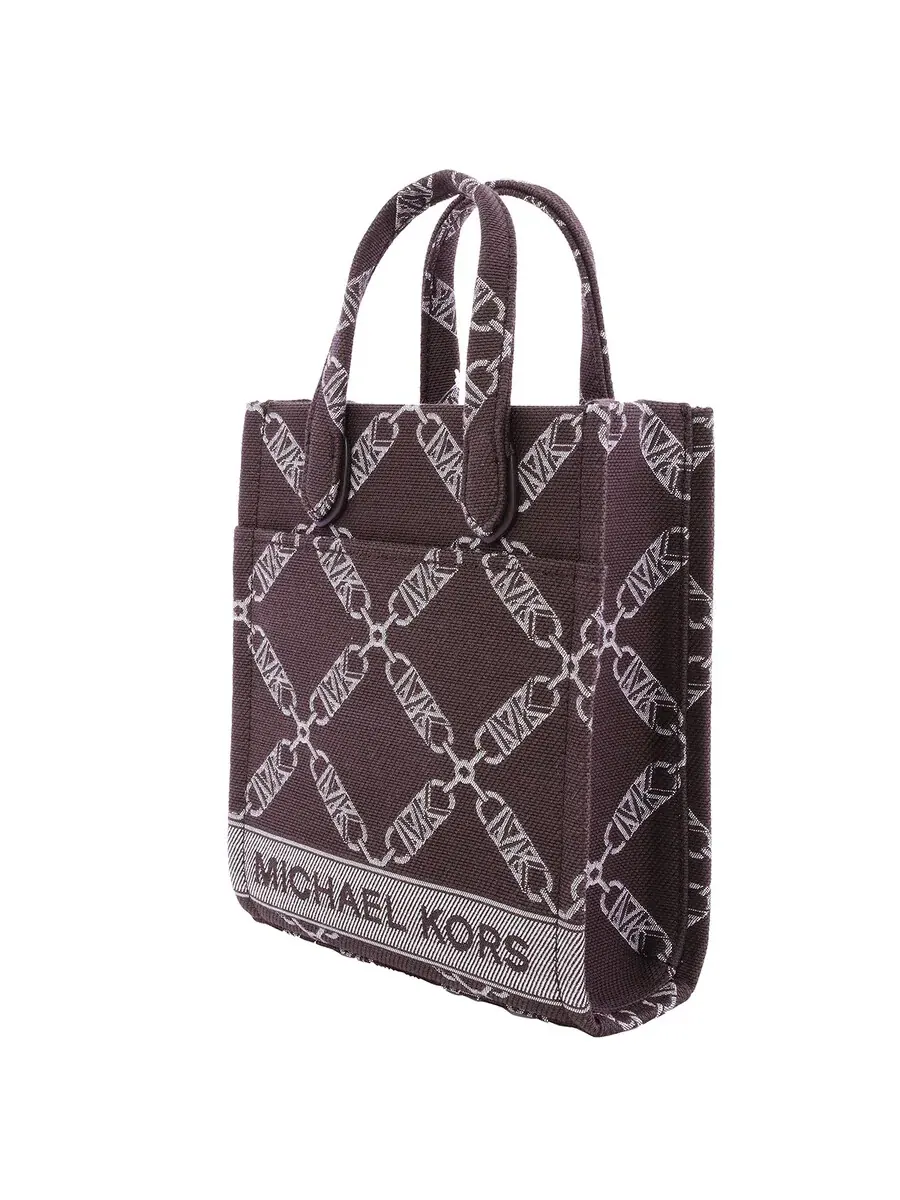 Сумка женская кросс-боди ткань Michael Kors Gigi Empire — изображение 4 из 6, мульти
