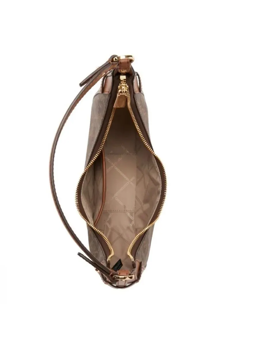 Сумка женская кросс-боди холст Michael Kors Preston Empire — изображение 3 из 3, коричневый