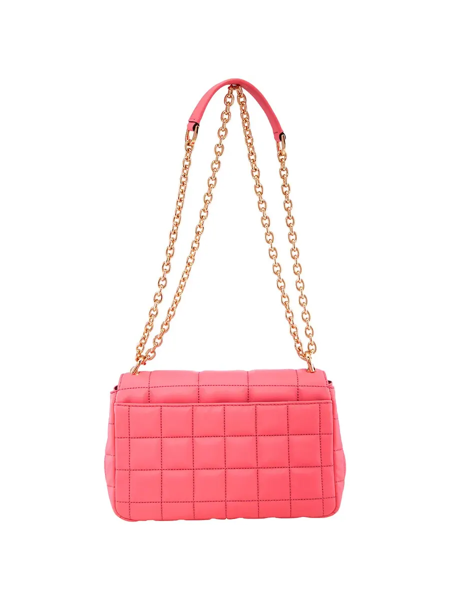 Сумка женская большая Michael Kors SoHo Quilted Leather — изображение 6 из 7, красный