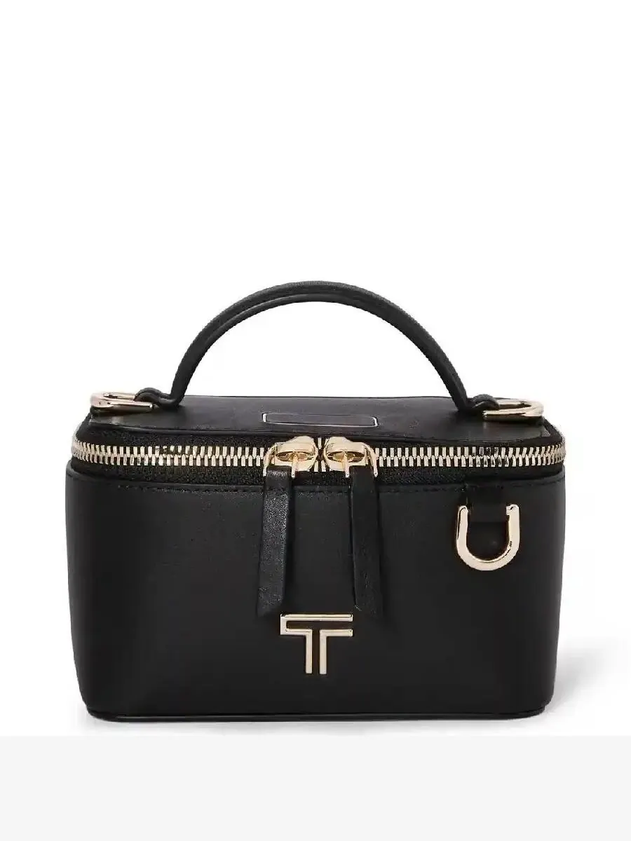 Мини-сумка Tumi Lex Leather Train Case через плечо, кожаная — изображение 1 из 4