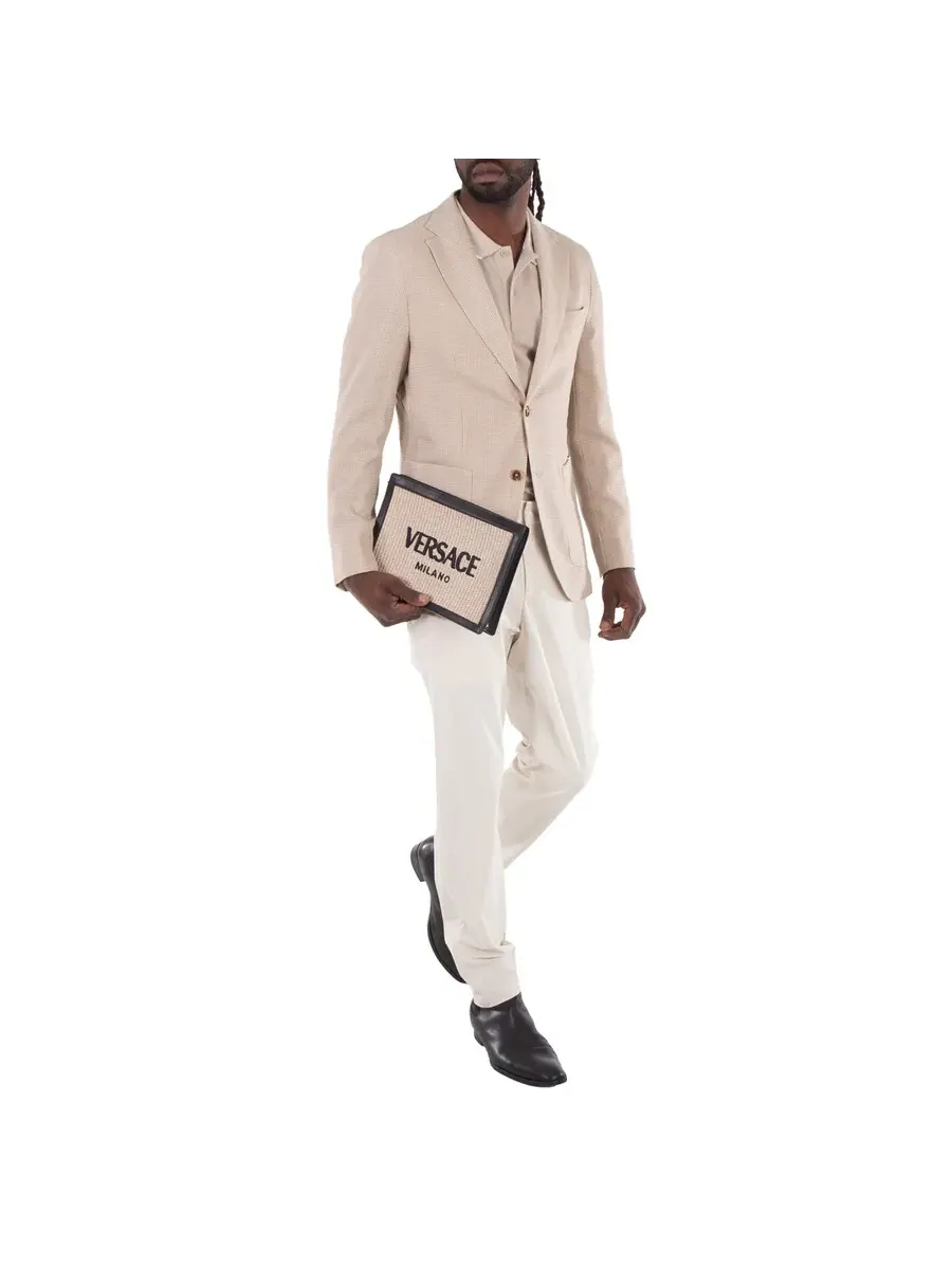 Клатч Versace Milano из рафии — 2