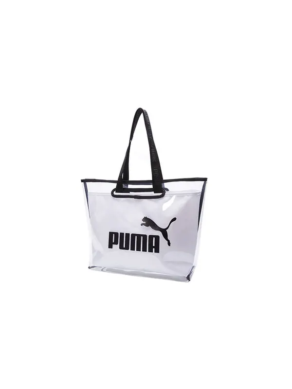 Сумка core twin shopper bag 'white' Puma — изображение 2 из 4, белый/черный