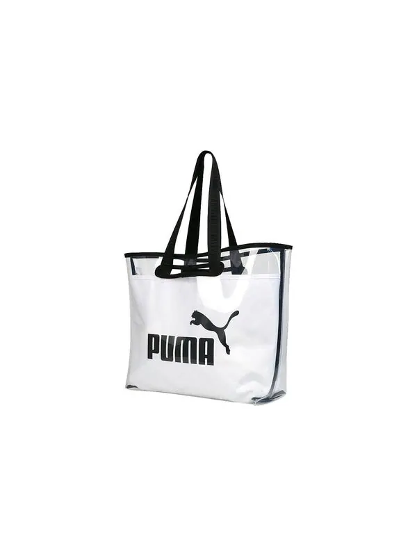Сумка core twin shopper bag 'white' Puma — изображение 3 из 4, белый/черный