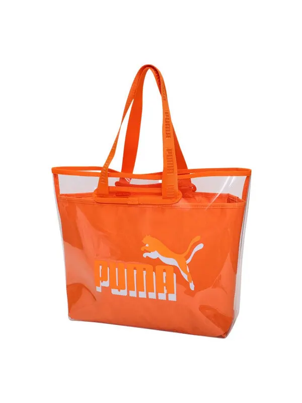 Сумка core twin shopper bag 'orange' Puma