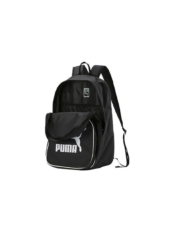 Сумка originals retro woven backpack 'black white' Puma — 2