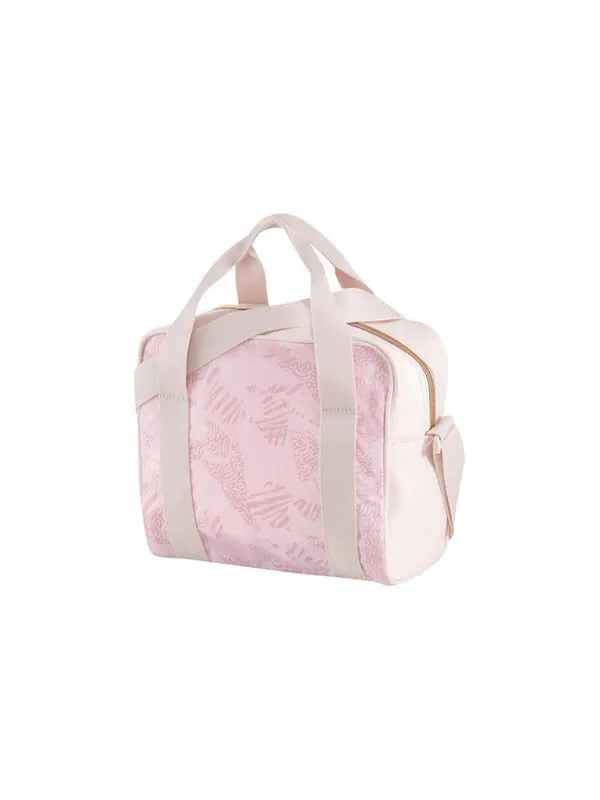 Сумка core up mini duffle bag 'pink beige' Puma — изображение 2 из 3, розовый/бежевый