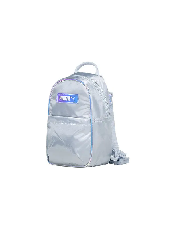 Сумка prime time mini backpack 'sliver blue' Puma — изображение 3 из 4, синий