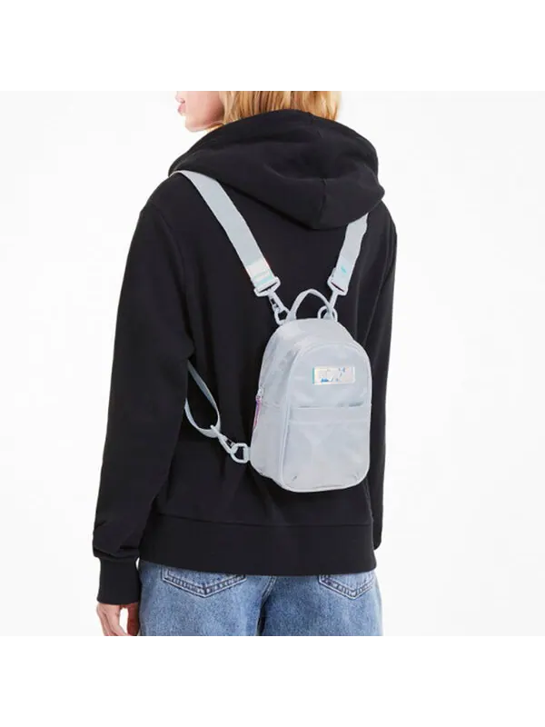 Сумка prime time mini backpack 'sliver blue' Puma — изображение 4 из 4, синий
