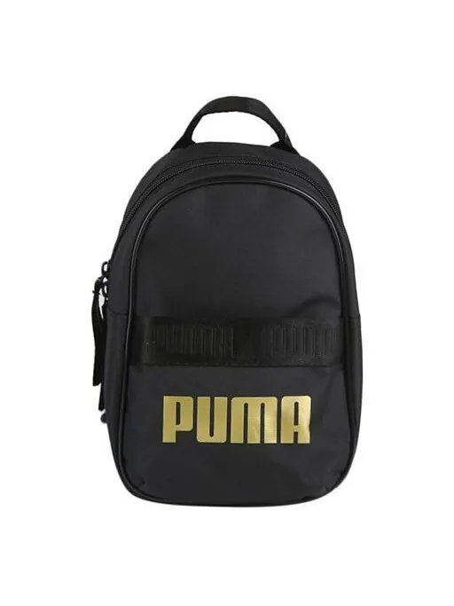 Сумка core base mini bag 'black gold' Puma — изображение 1 из 4, черный/золотистый