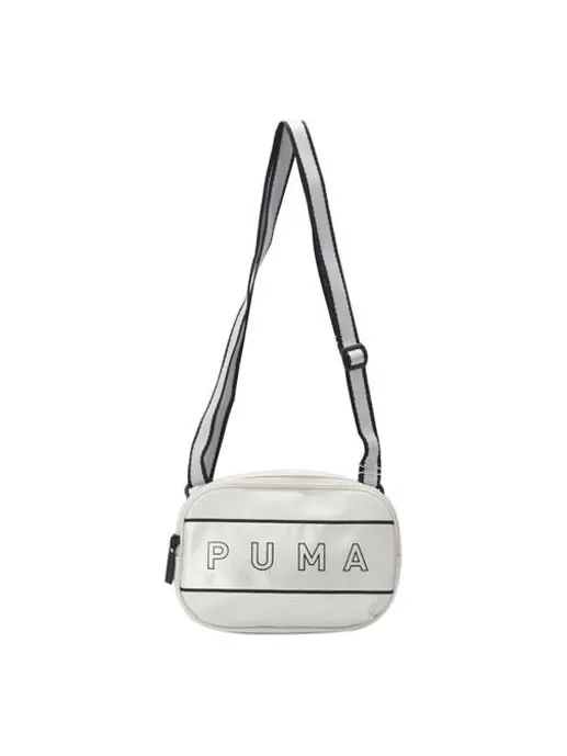 Сумка core style cat x-body bag 'white black' Puma