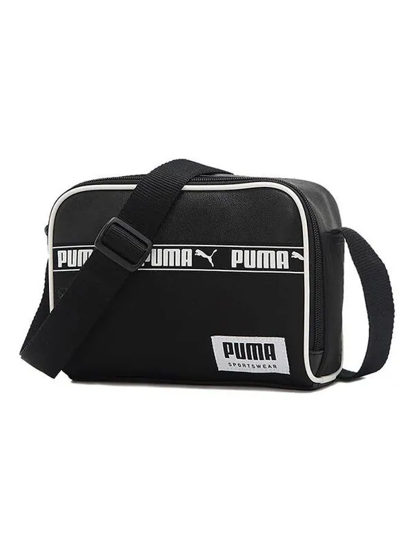 Сумка campus reporter shoulder bag 'black' Puma — 1