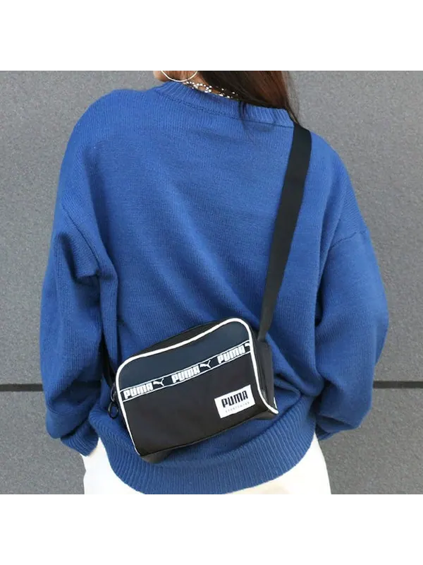 Сумка campus reporter shoulder bag 'black' Puma — 3