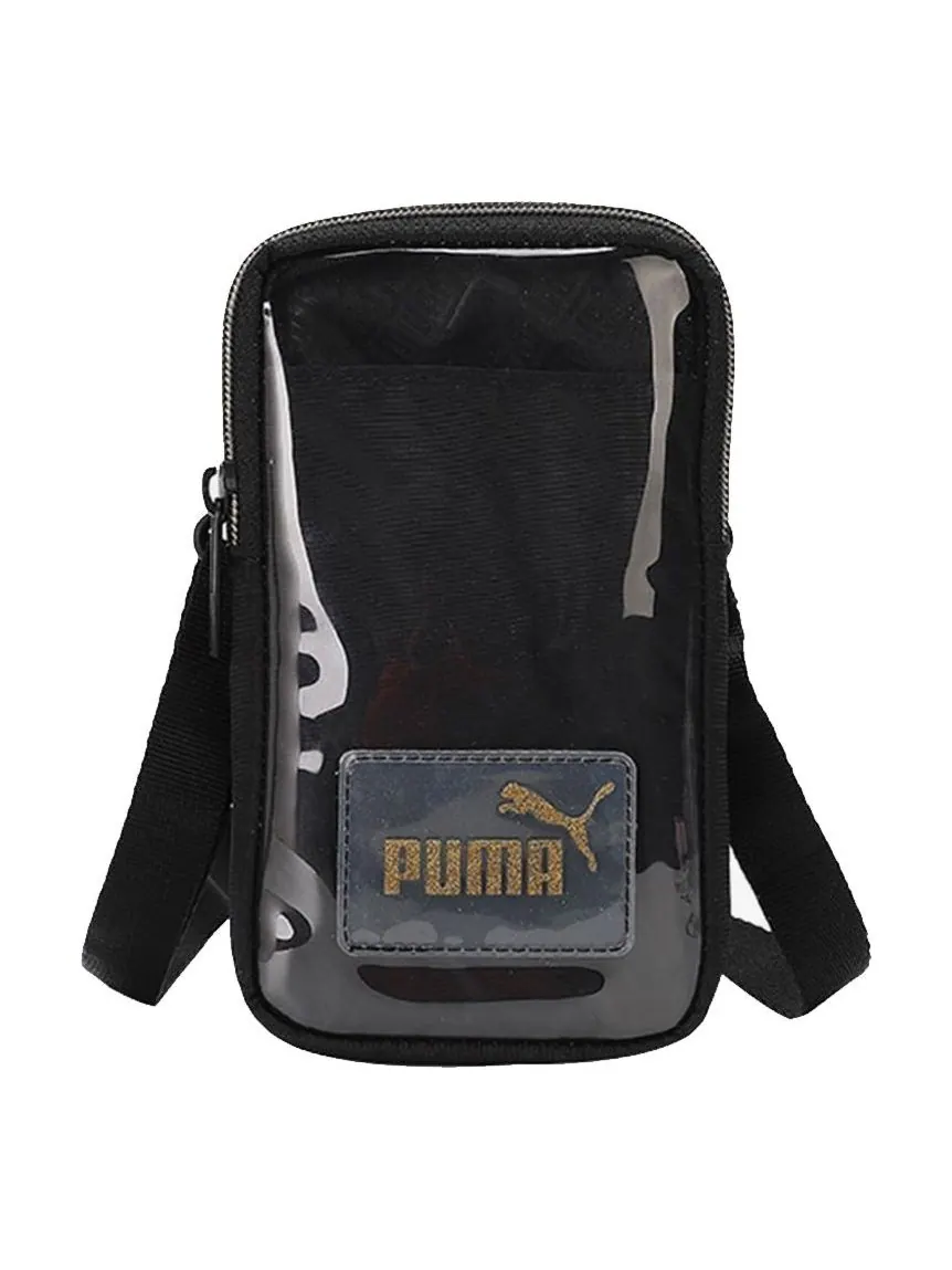 Сумка-клатч Puma Pop Sling Pouch Bag — изображение 1 из 3, черный/золотистый