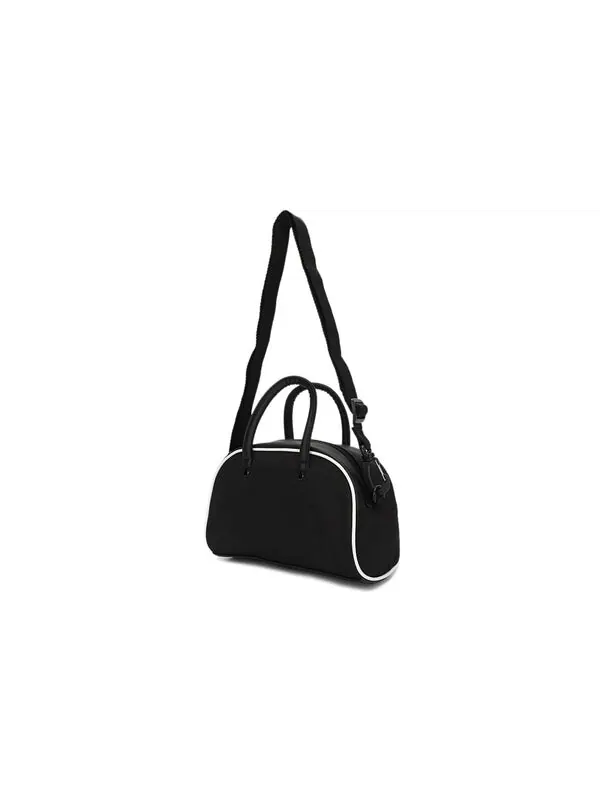 Сумка campus mini bag 'black' Puma — изображение 2 из 3, черный/белый