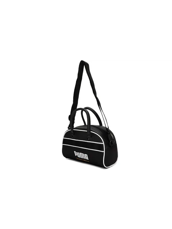 Сумка campus mini bag 'black' Puma — изображение 3 из 3, черный/белый
