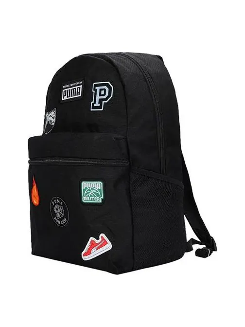 Сумка patch backpack 'black' Puma — 1