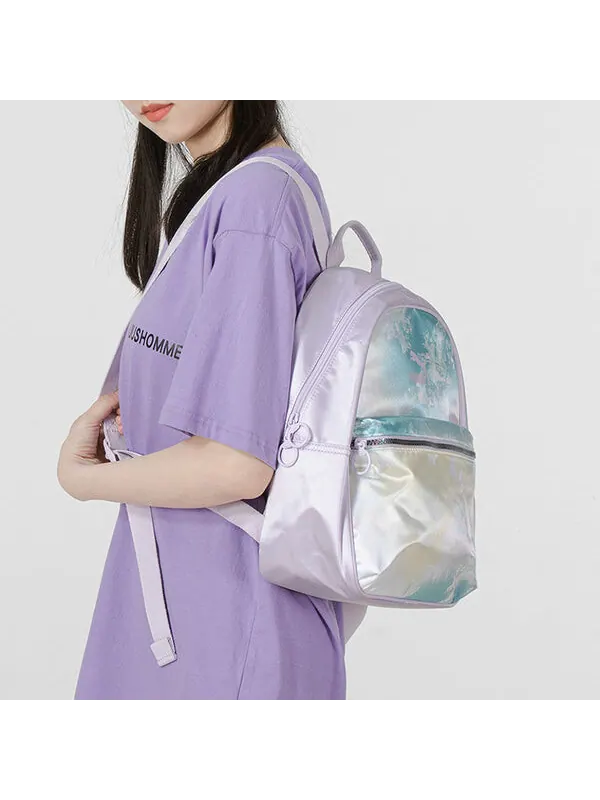 Сумка time backpack 'purple blue yellow' Puma — изображение 4 из 4, фиолетовый/синий/желтый