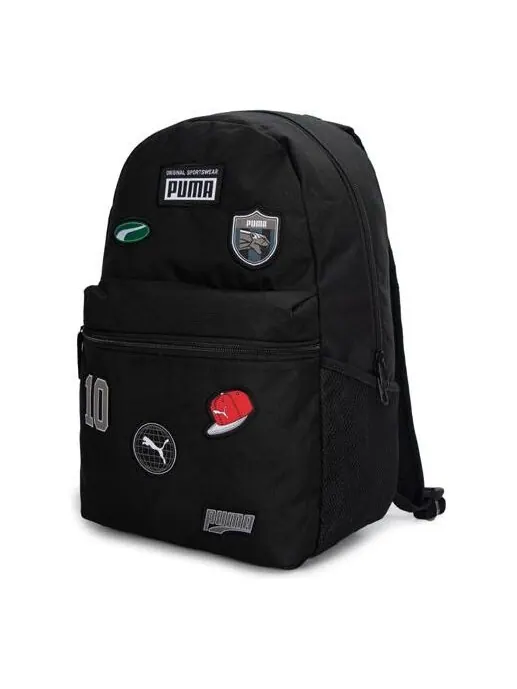 Сумка patch backpack 'black' Puma — 1