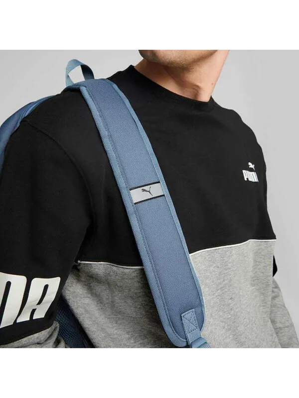 Сумка patch backpack 'blue' Puma — 4