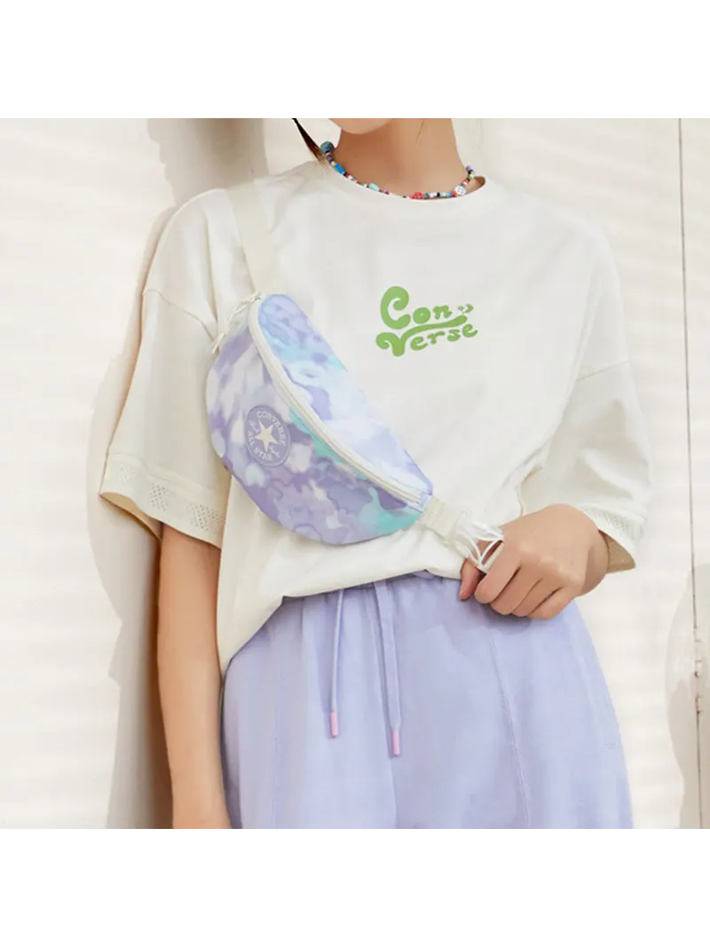 Сумка Converse Lightweight Hands-Free Sling Pack 'White Purple' — 4