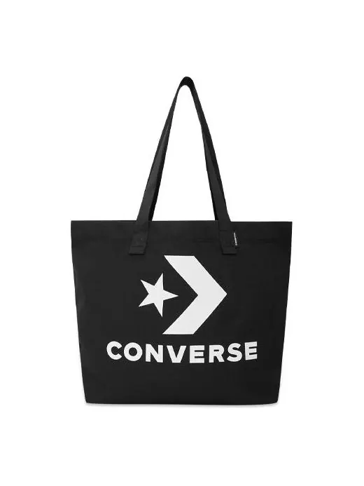 Сумка-тоут Converse Star Chevron — изображение 1 из 3, черный/белый