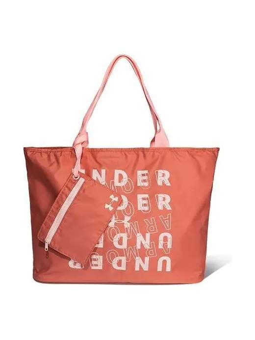 Сумка big wordmark 2.0 tote bag 'orange' Under Armour
