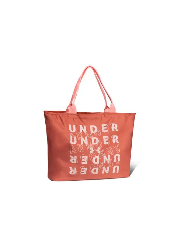 Сумка big wordmark 2.0 tote bag 'orange' Under Armour — изображение 2 из 4, оранжевый