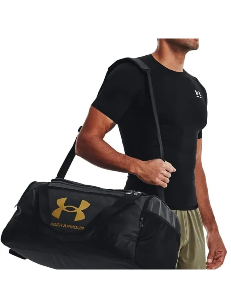Сумка Under Armour Undeniable 5.0 Small Duffle Bag 'Black Gold' — 4